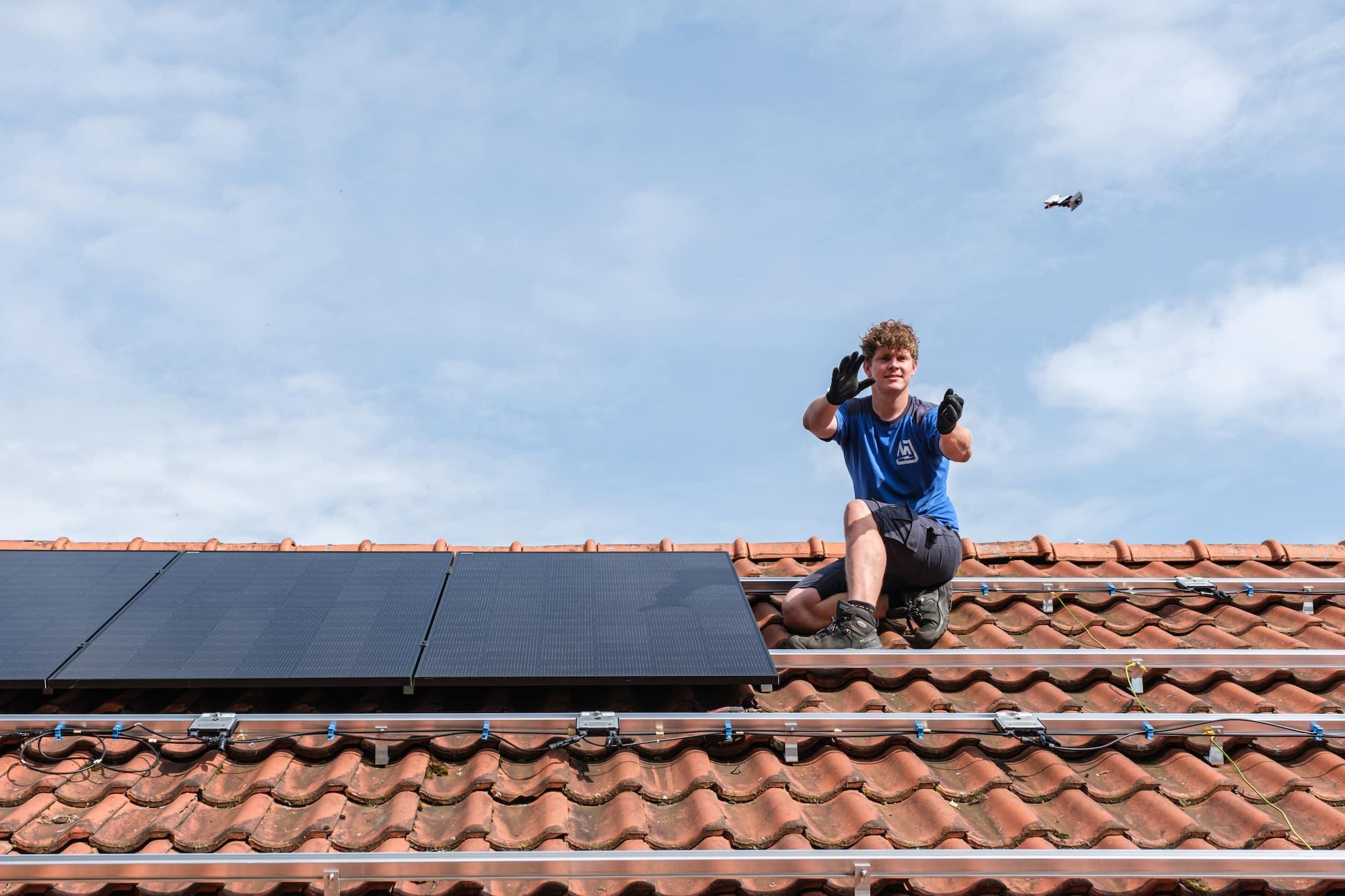 monteurs dak zonnepanelen